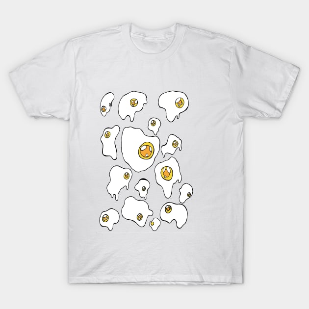 Eggs T-Shirt by galaxygod